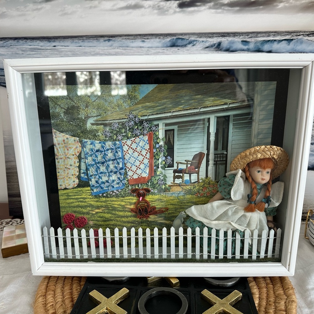 Vintage Anne of Green Gables Shadow Box